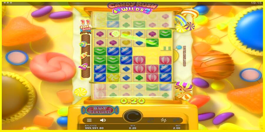 Candy Rush Wilds 2 מכונת משחק לכסף, תְמוּנָה 2