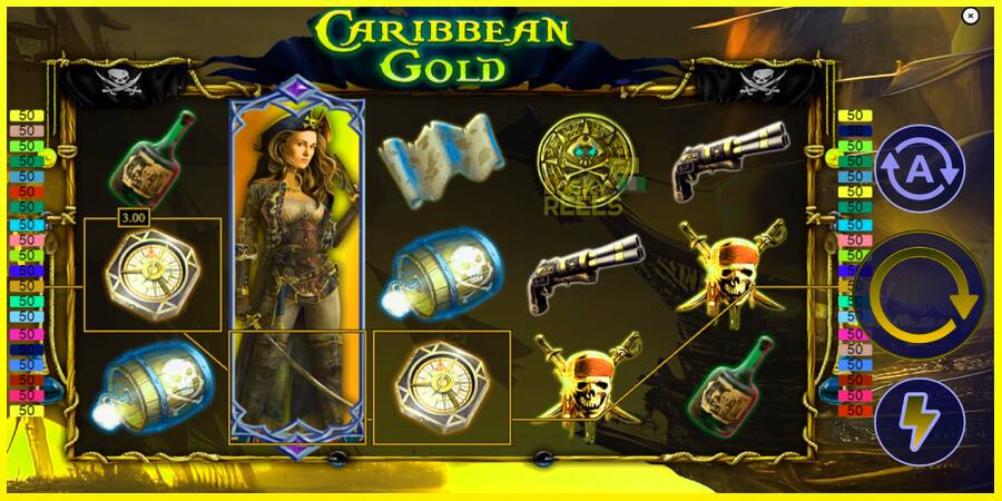 Caribbean Gold. מכונת משחק לכסף, תְמוּנָה 4