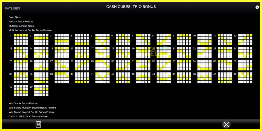 Cash Cubes: Trio Bonus מכונת משחק לכסף, תְמוּנָה 6