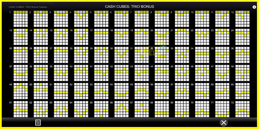 Cash Cubes: Trio Bonus מכונת משחק לכסף, תְמוּנָה 7