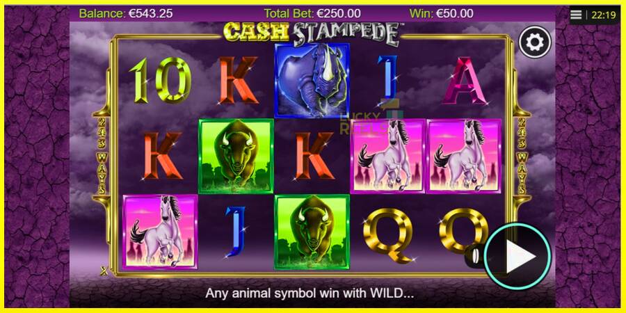 Cash Stampede מכונת משחק לכסף, תְמוּנָה 4