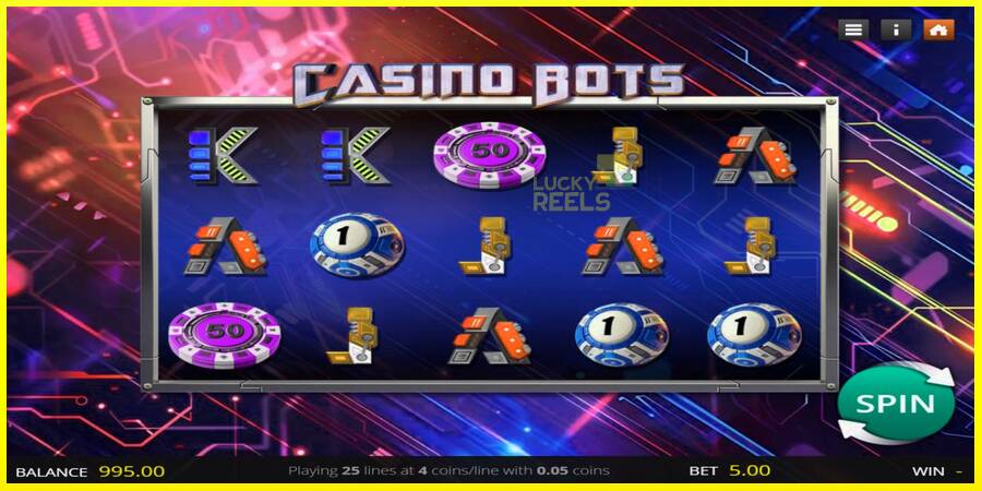 Casino Bots מכונת משחק לכסף, תְמוּנָה 1