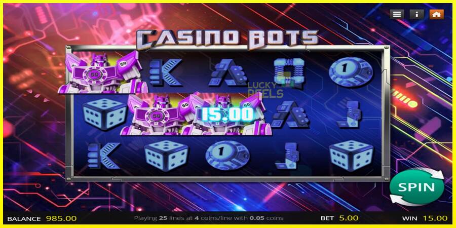 Casino Bots מכונת משחק לכסף, תְמוּנָה 2