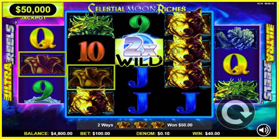 Celestial Moon Riches מכונת משחק לכסף, תְמוּנָה 3