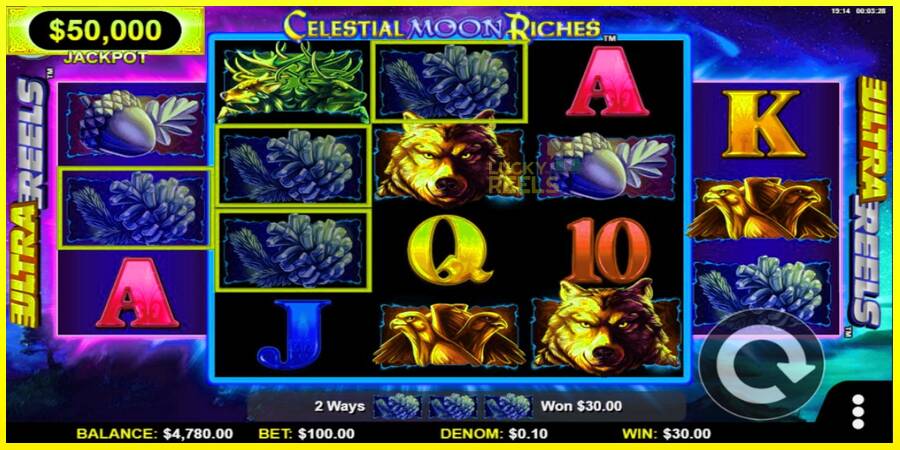 Celestial Moon Riches מכונת משחק לכסף, תְמוּנָה 4