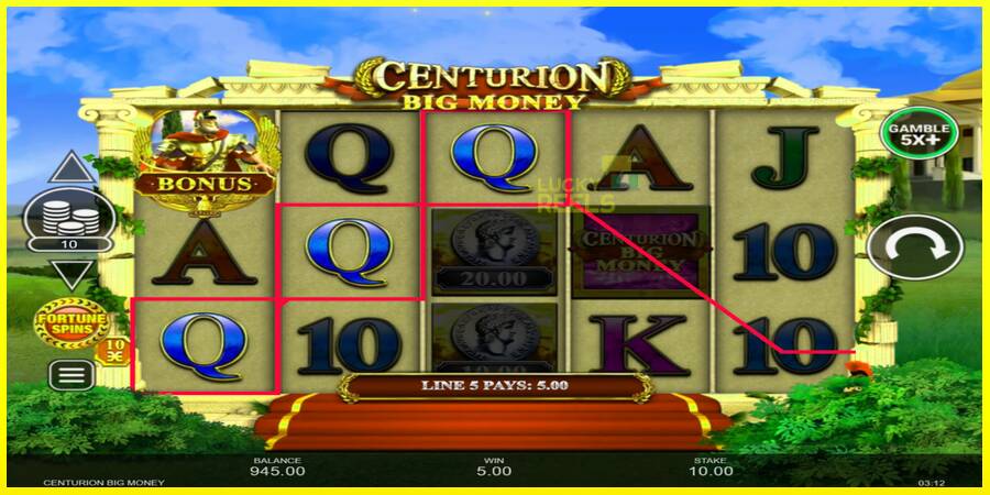 Centurion Big Money מכונת משחק לכסף, תְמוּנָה 3