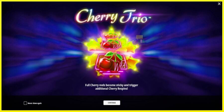 Cherry Trio מכונת משחק לכסף, תְמוּנָה 1