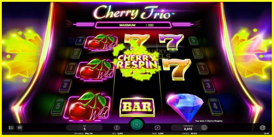 Cherry Trio מכונת משחק לכסף, תְמוּנָה 4