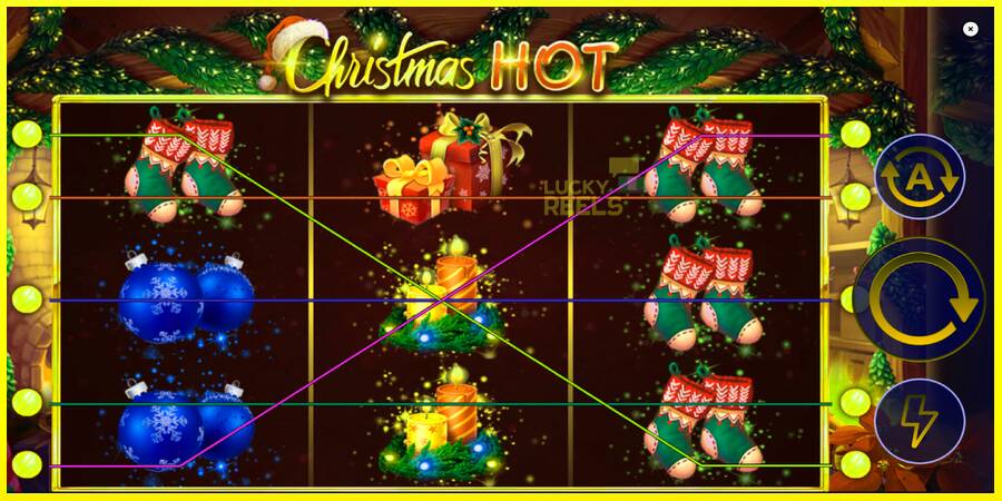 Christmas Hot מכונת משחק לכסף, תְמוּנָה 1