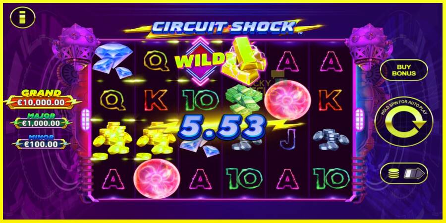 Circuit Shock מכונת משחק לכסף, תְמוּנָה 2