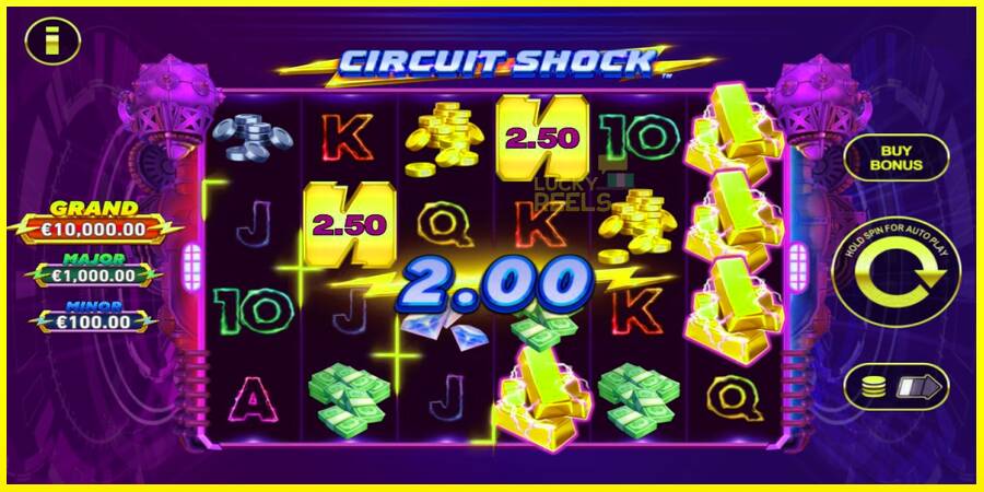 Circuit Shock מכונת משחק לכסף, תְמוּנָה 3