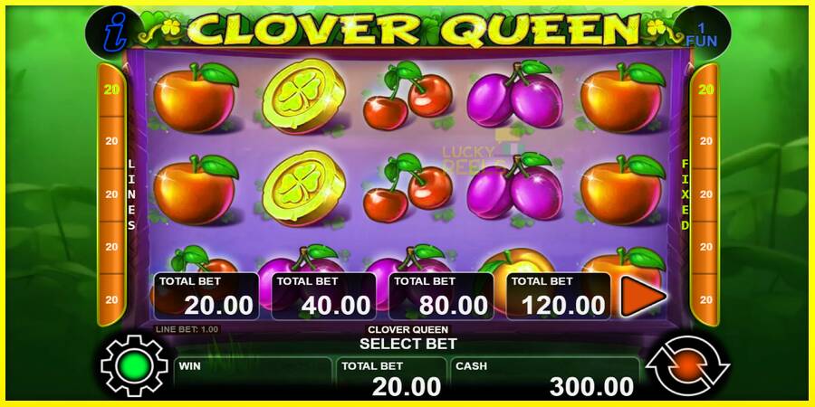 Clover Queen מכונת משחק לכסף, תְמוּנָה 1