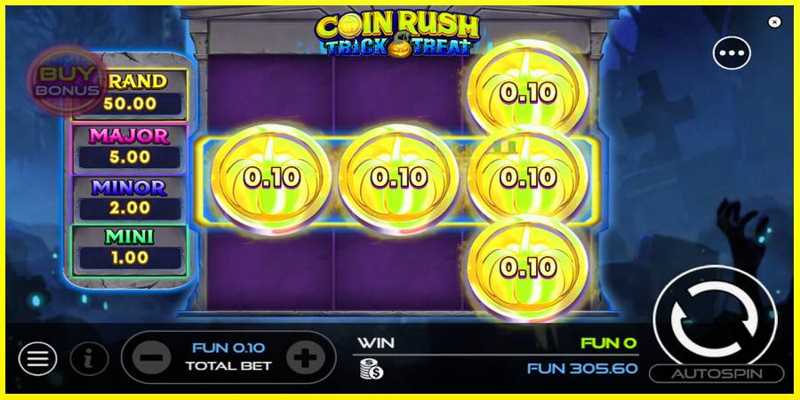 Coin Rush: Trick o Treat מכונת משחק לכסף, תְמוּנָה 3