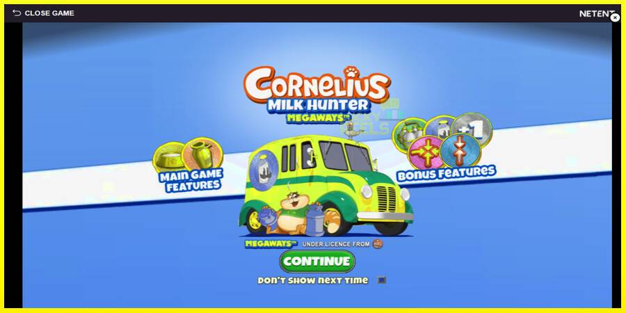 Cornelius Milk Hunter Megaways מכונת משחק לכסף, תְמוּנָה 1