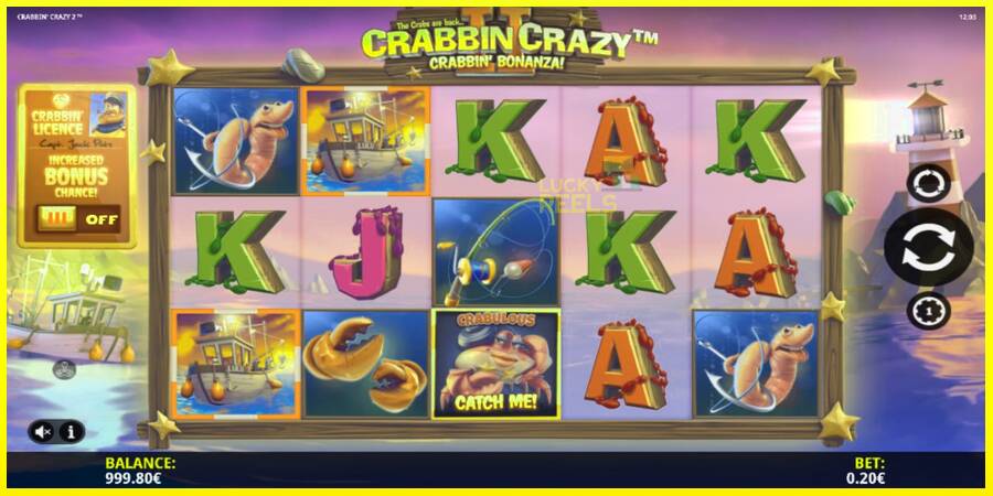 Crabbin Crazy 2 מכונת משחק לכסף, תְמוּנָה 2