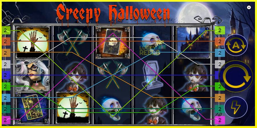 Creepy Halloween מכונת משחק לכסף, תְמוּנָה 2