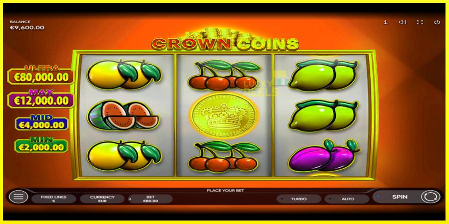 Crown Coins מכונת משחק לכסף, תְמוּנָה 2