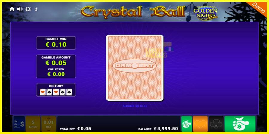 Crystal Ball Golden Nights מכונת משחק לכסף, תְמוּנָה 3