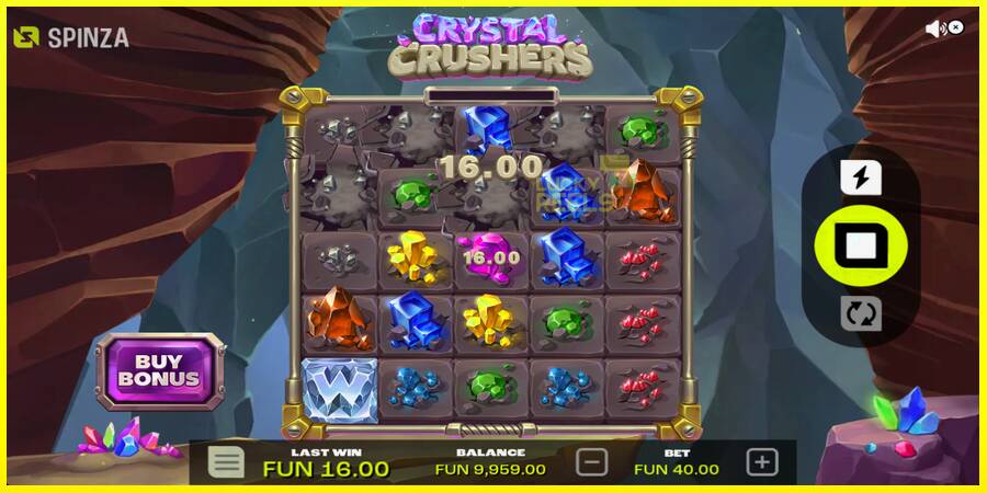 Crystal Crushers מכונת משחק לכסף, תְמוּנָה 3