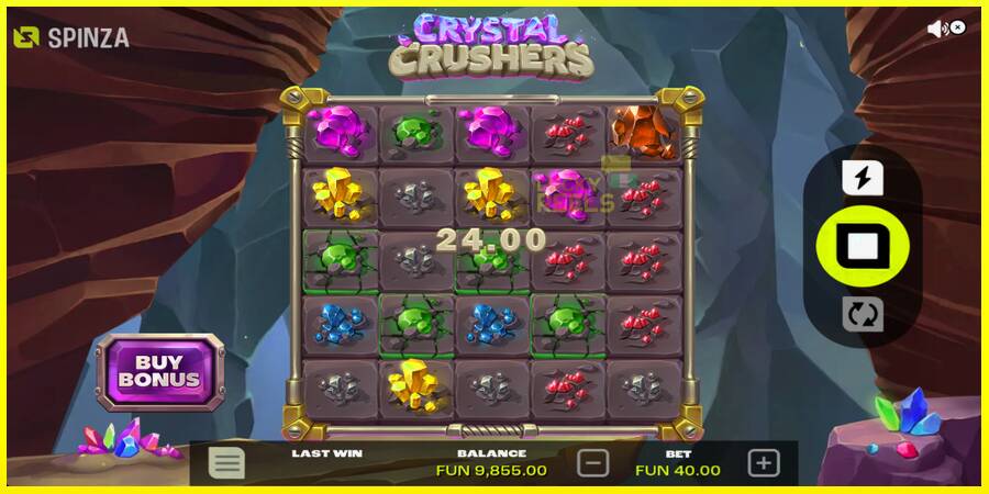 Crystal Crushers מכונת משחק לכסף, תְמוּנָה 4