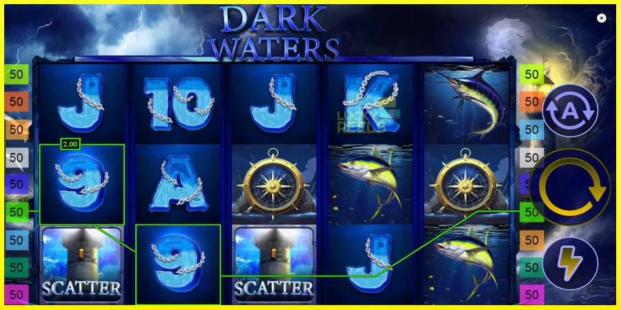 Dark Waters מכונת משחק לכסף, תְמוּנָה 3