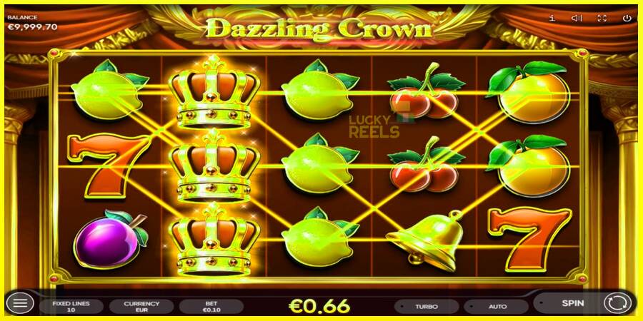 Dazzling Crown מכונת משחק לכסף, תְמוּנָה 3