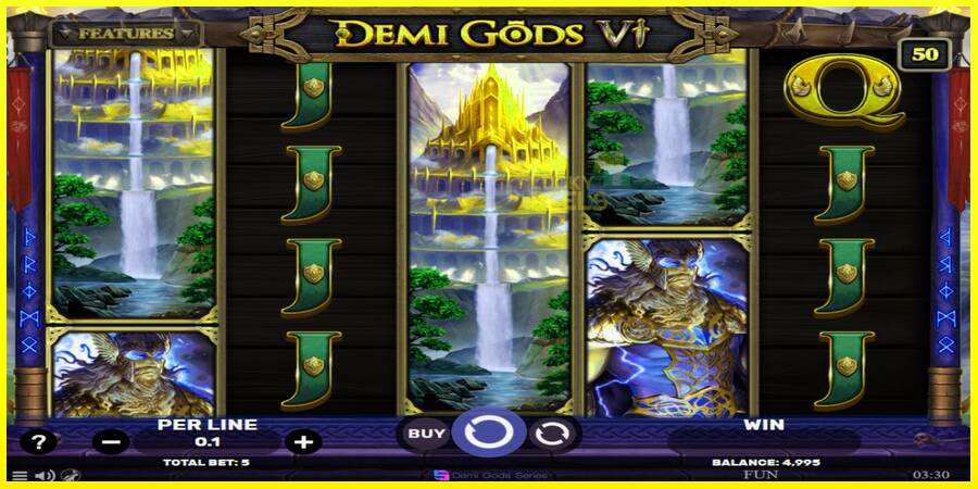 Demi Gods 6 מכונת משחק לכסף, תְמוּנָה 2