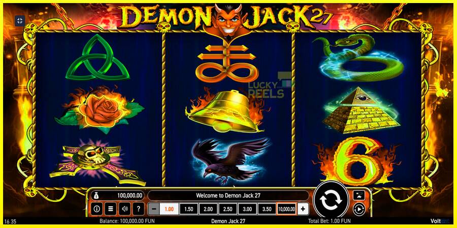 Demon Jack 27 מכונת משחק לכסף, תְמוּנָה 1