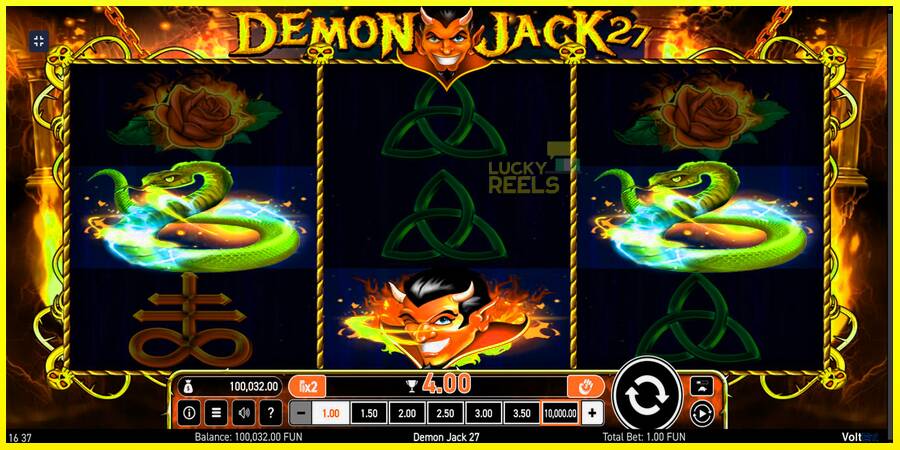 Demon Jack 27 מכונת משחק לכסף, תְמוּנָה 6