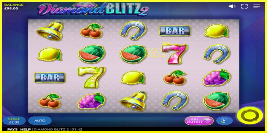 Diamond Blitz 2 מכונת משחק לכסף, תְמוּנָה 2