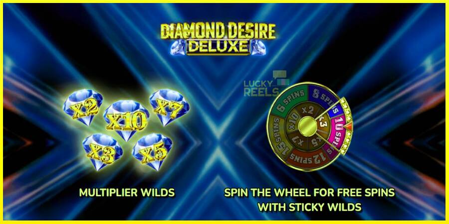 Diamond Desire Deluxe מכונת משחק לכסף, תְמוּנָה 4