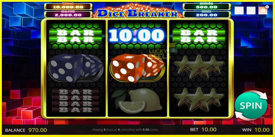 Dice Breaker מכונת משחק לכסף, תְמוּנָה 2