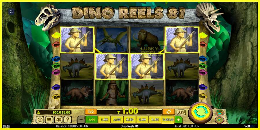 Dino Reels 81 מכונת משחק לכסף, תְמוּנָה 7