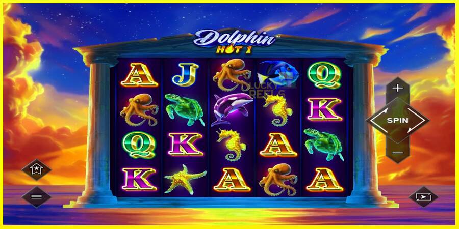 Dolphin Hot 1 מכונת משחק לכסף, תְמוּנָה 1