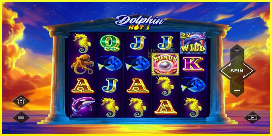 Dolphin Hot 1 מכונת משחק לכסף, תְמוּנָה 2