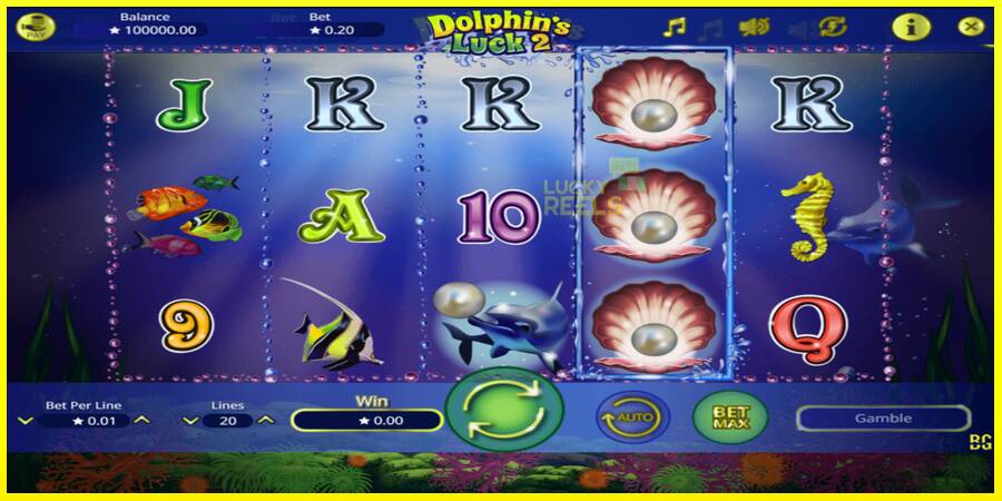 Dolphin’s Luck 2 מכונת משחק לכסף, תְמוּנָה 1