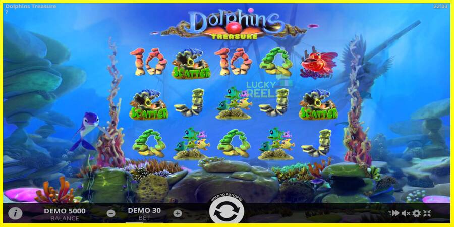 Dolphins Treasure מכונת משחק לכסף, תְמוּנָה 1