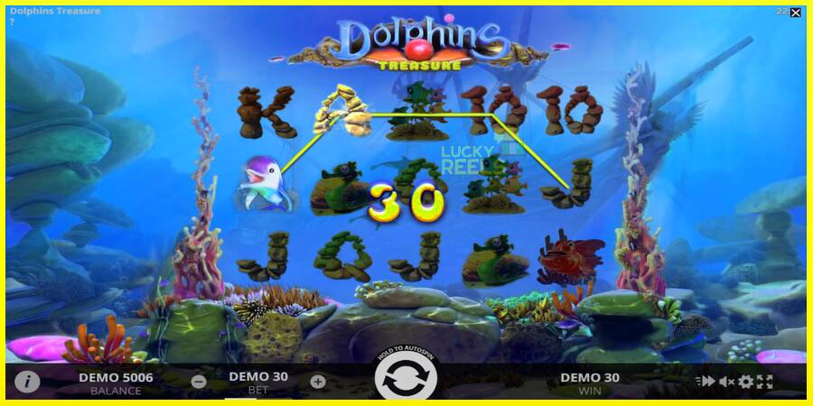 Dolphins Treasure מכונת משחק לכסף, תְמוּנָה 3