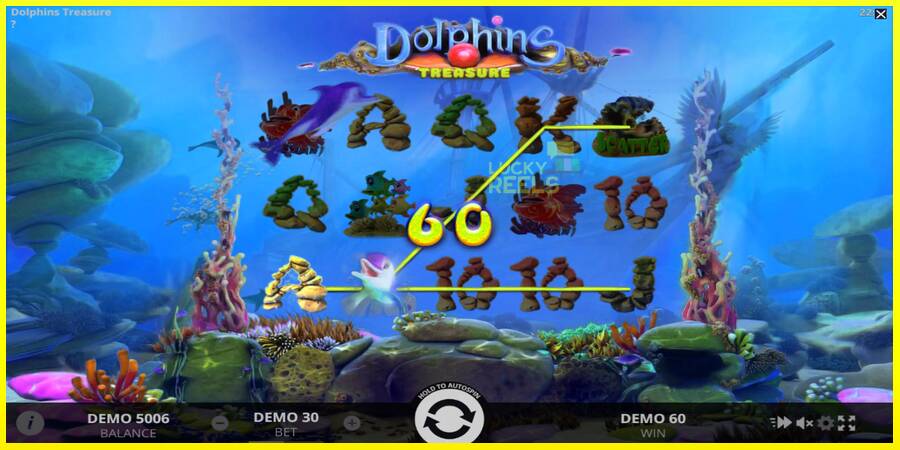 Dolphins Treasure מכונת משחק לכסף, תְמוּנָה 4