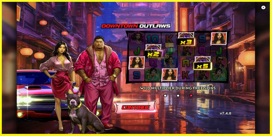 Downtown Outlaws מכונת משחק לכסף, תְמוּנָה 1