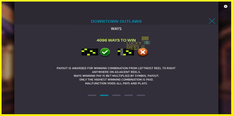 Downtown Outlaws מכונת משחק לכסף, תְמוּנָה 6