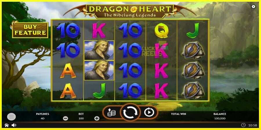 Dragon Heart מכונת משחק לכסף, תְמוּנָה 2