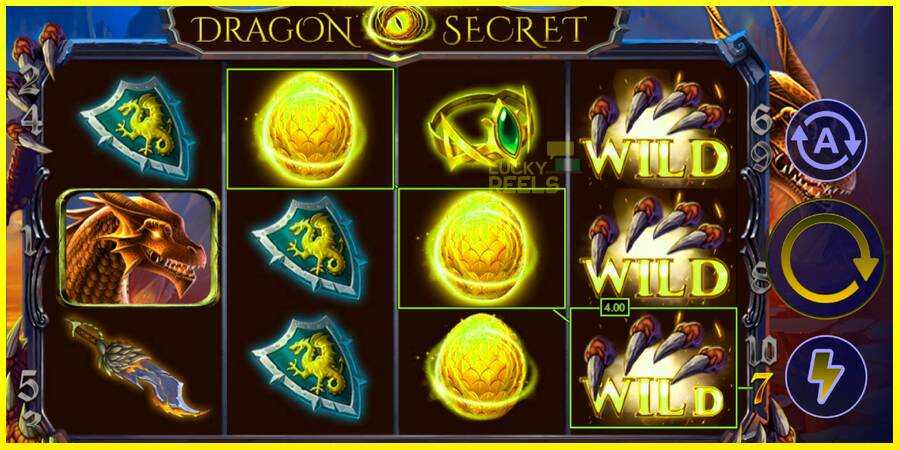 Dragon Secret מכונת משחק לכסף, תְמוּנָה 3