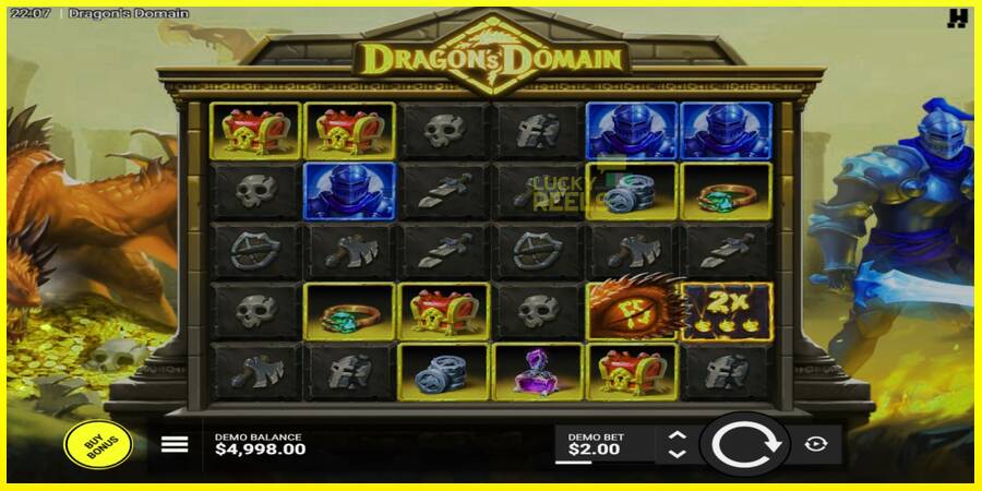 Dragons Domain מכונת משחק לכסף, תְמוּנָה 2