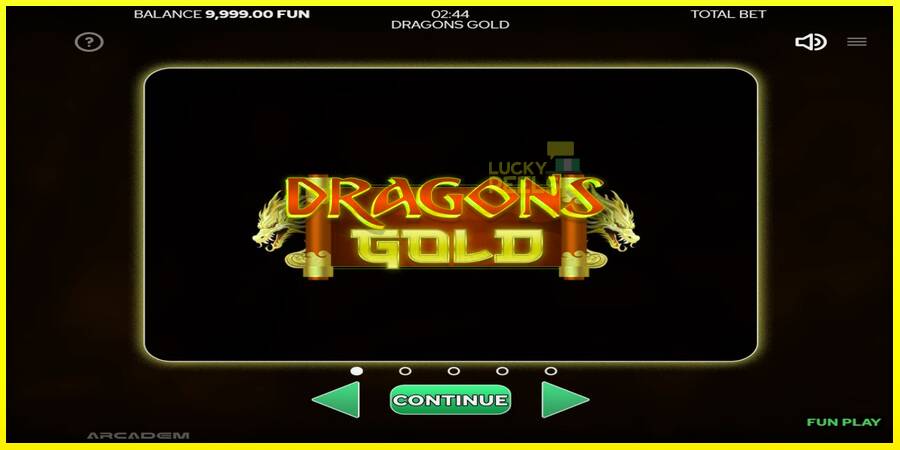 Dragons Gold מכונת משחק לכסף, תְמוּנָה 1