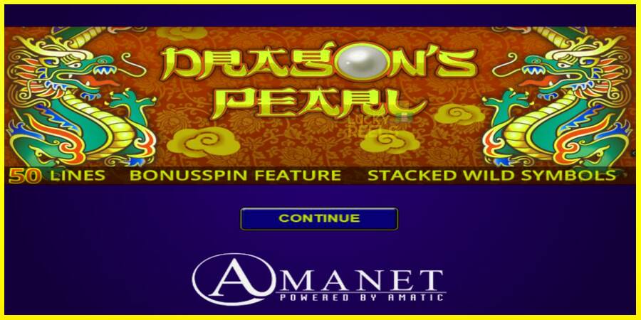 Dragons Pearl מכונת משחק לכסף, תְמוּנָה 1