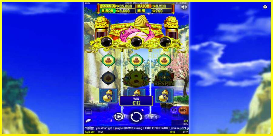 Dreams of Gold Jackpot מכונת משחק לכסף, תְמוּנָה 4