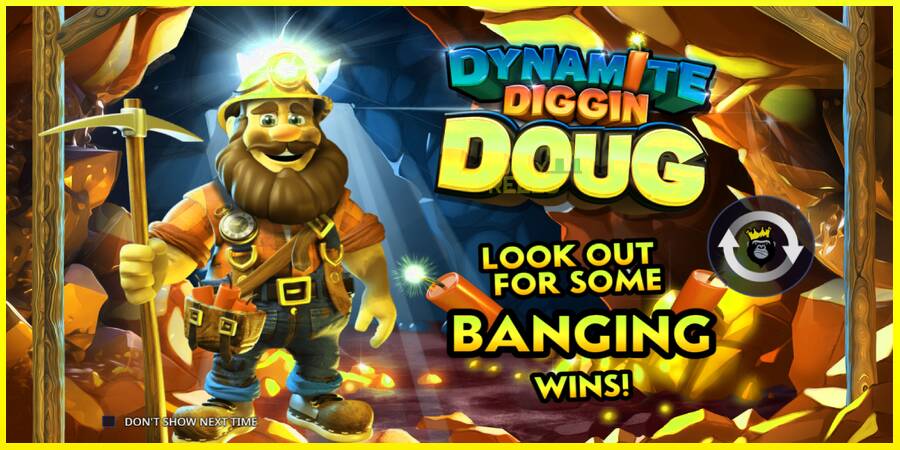 Dynamite Diggin Doug מכונת משחק לכסף, תְמוּנָה 1