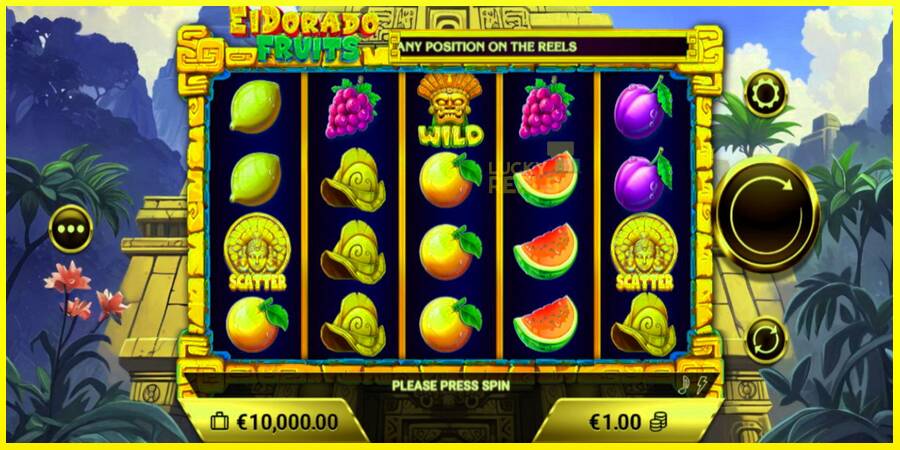 El Dorado Fruits מכונת משחק לכסף, תְמוּנָה 2