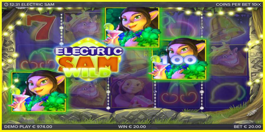 Electric Sam מכונת משחק לכסף, תְמוּנָה 4